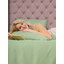 КПБ 2,0-спальный, КПБ(05)-20(306) Ткань: сатин-страйп Цвет: светло-зелёный