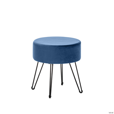 Пуф Leset Кома, велюр Дарк Блю