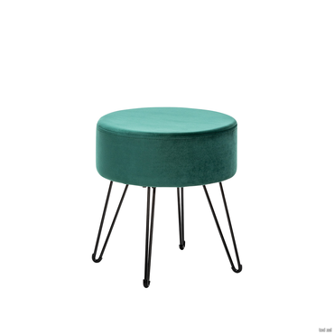 Пуф Leset Кома, велюр Зелёный