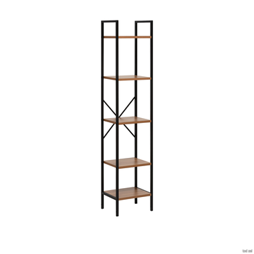 Стеллаж Leset Стилвуд 15 узкий, 5 полок