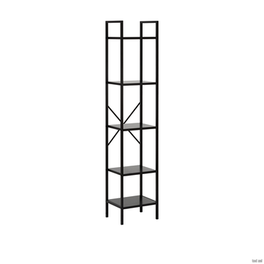 Стеллаж Leset Стилвуд 15 узкий, 5 полок