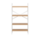 Стеллаж Leset Стилвуд 24 широкий, 4 полки