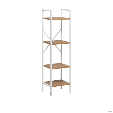 Стеллаж Leset Стилвуд 14 узкий, 4 полки