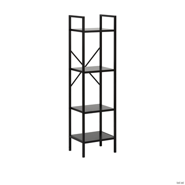 Стеллаж Leset Стилвуд 14 узкий, 4 полки