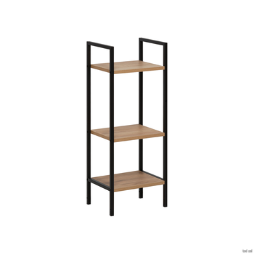 Стеллаж Leset Стилвуд 13 узкий, 3 полки